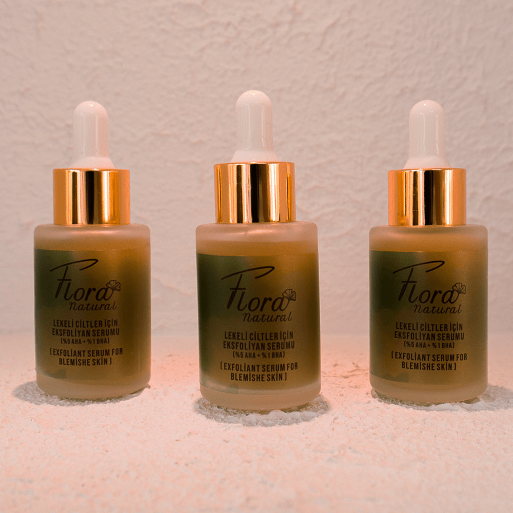 Lekeli Ciltler İçin Eksfolyan Serum