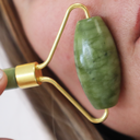 Yeşim Taşı Roller Çift Taraflı Masaj Aleti