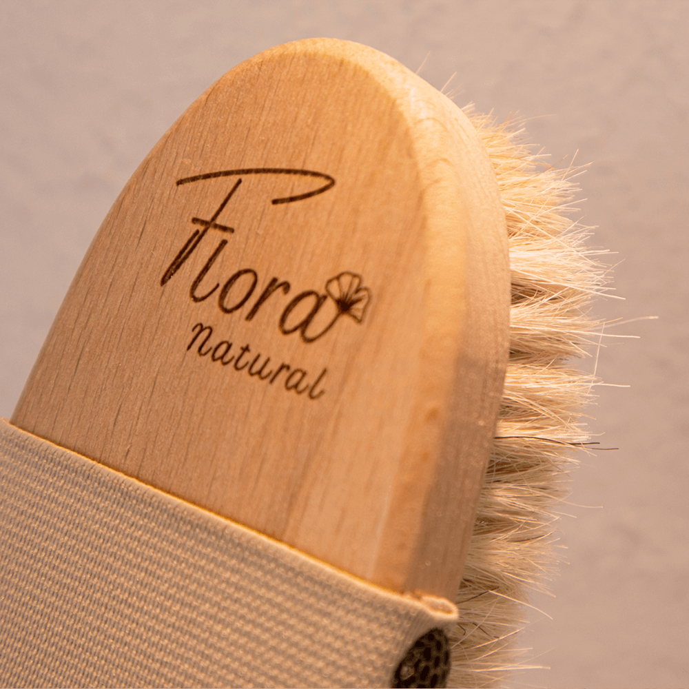 Doğal At Kılı Vücut Fırçası