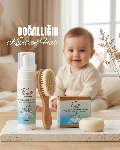 BEBEK VÜCUT VE SAÇ TEMİZLEYİCİ BAR