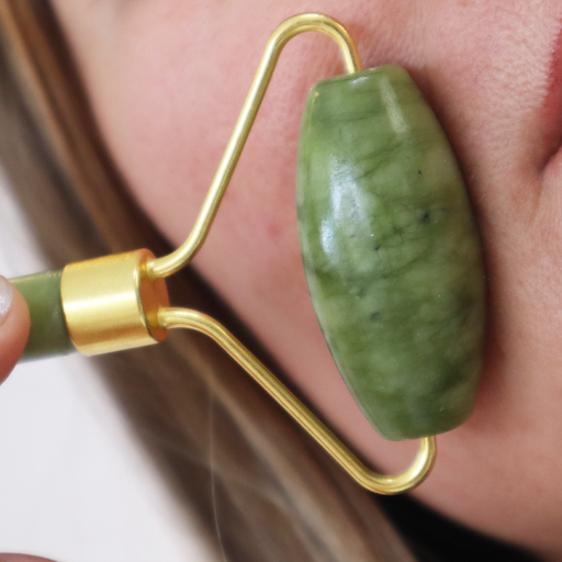 Yeşim Taşı Roller Çift Taraflı Masaj Aleti