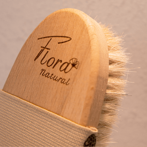 Doğal At Kılı Vücut Fırçası